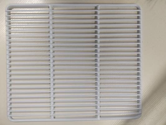 Metal shelves for refrigerators/freezers