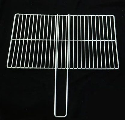 Customized 304 stainless steel grill rack, cooking grate, barbecue wire mesh baking tray, camping oven baking tray