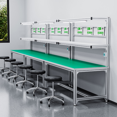 ESD Safe Laminate Anti Static Products Featuring One Adjustable Shelf Ideal for Static Sensitive Manufacturing Processes