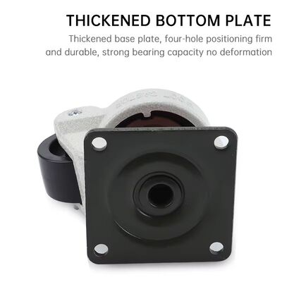 WH Heavy-duty Level Adjustment Fuma Casters 40F/60F/80F/100F/120F/150F Machine and Equipment Moving Caster Wheels
