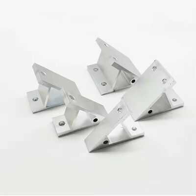 45° Extruded Aluminum Corner Bracket 6060 8080 9090 Industrial Aluminum Profile Frame Fastening Accessories Angle Connector