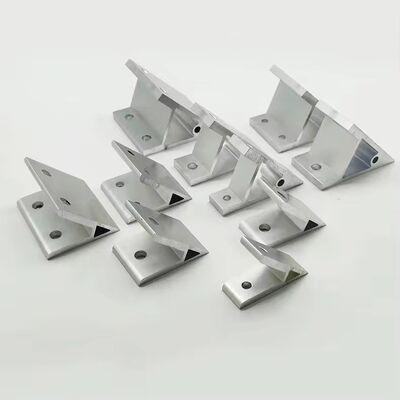 45° Extruded Aluminum Corner Bracket 6060 8080 9090 Industrial Aluminum Profile Frame Fastening Accessories Angle Connector