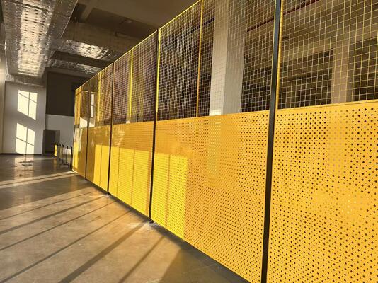 Hot Selling Warehouse Fence Workshop Isolation Net Partition Metal Network Welded Steel Wire Mesh Netting