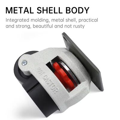 WH Heavy-duty Level Adjustment Fuma Casters 40F/60F/80F/100F/120F/150F Machine and Equipment Moving Caster Wheels

