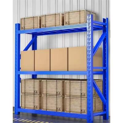 Warehouse Storage Metal Medium Duty Long Span Shelf From China Manufacturer